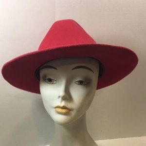 Borsalino Calidad Superior Classic RED Felt Hat Peru